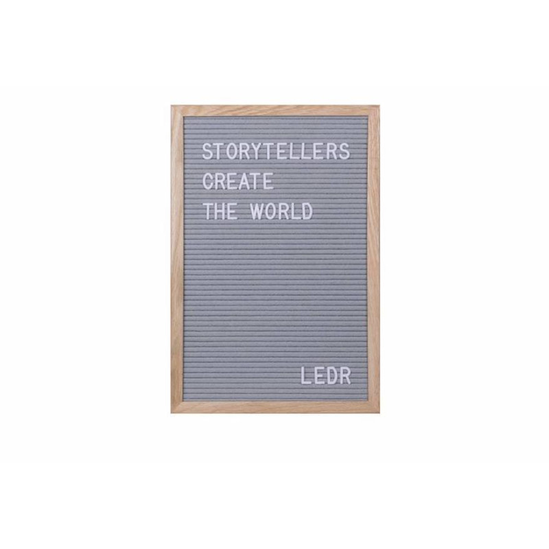 Дошка з набором букв для створення написів Letter board, мудбоард